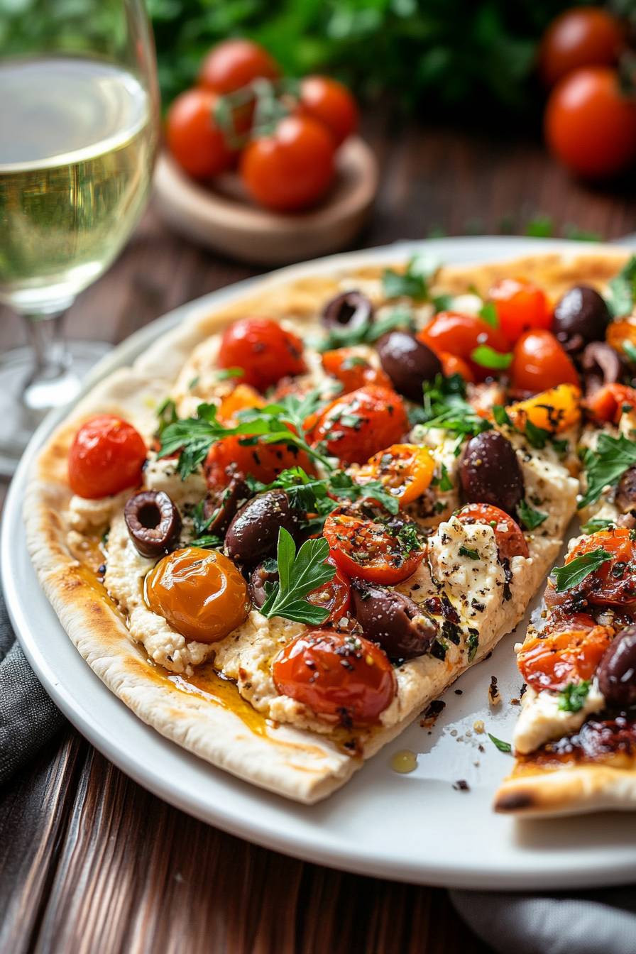 Mamy And Me Food Blog 5 Plated Mediterranean Pita Pizza 02