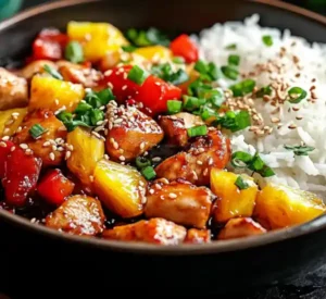 Hawaiian Pineapple Chicken: Sweet and Savory 30' 5 Hawaiian Pineapple Chicken