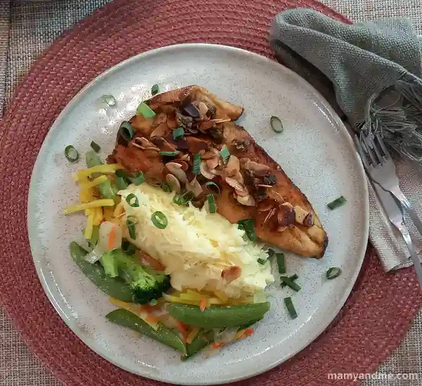Trout Almondine With Capers
