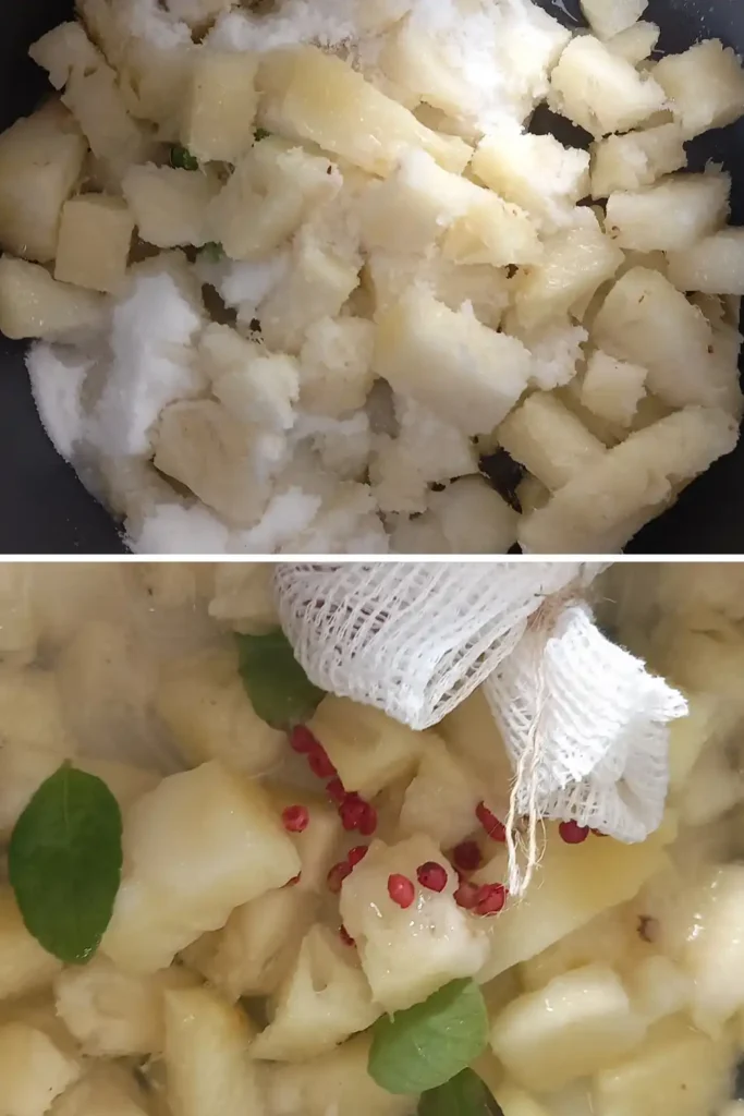 Homemade Pineapple Chutney with a Flavor Twist 14 Pineapple Chutney Preparation 02