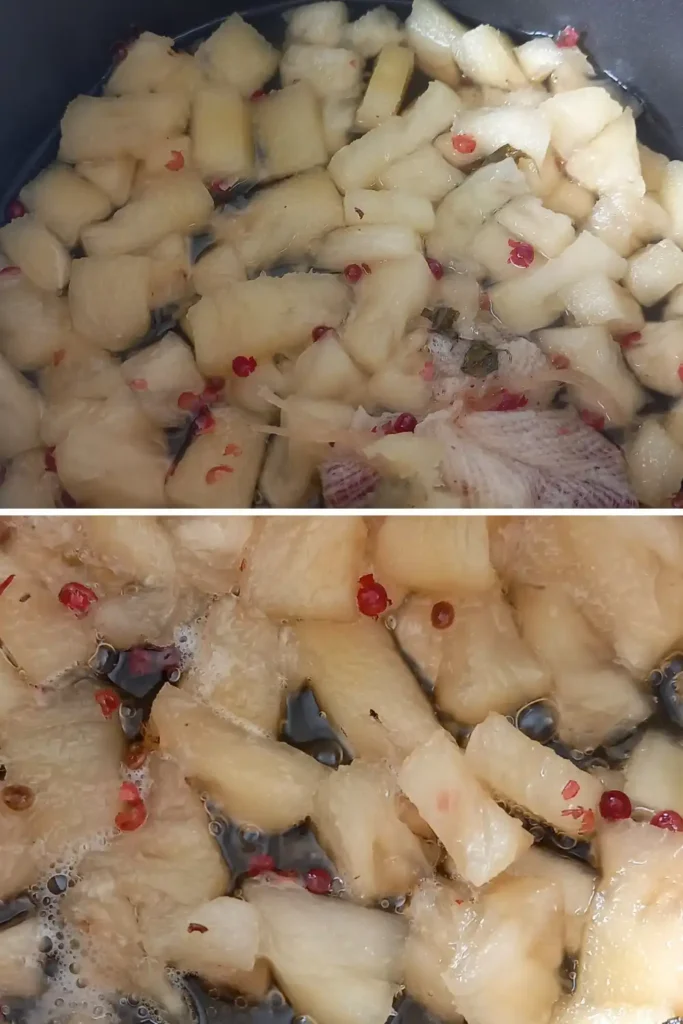 Homemade Pineapple Chutney with a Flavor Twist 15 Pineapple Chutney Preparation 03