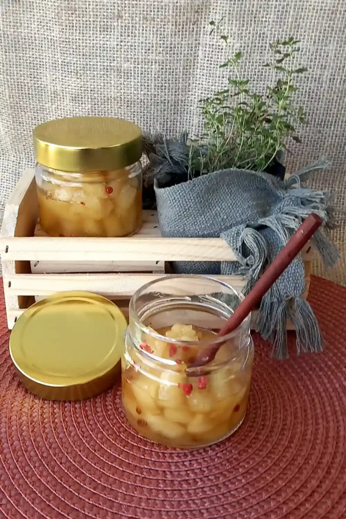 Homemade Pineapple Chutney with a Flavor Twist 11 Pineapple Chutney Presentation 03