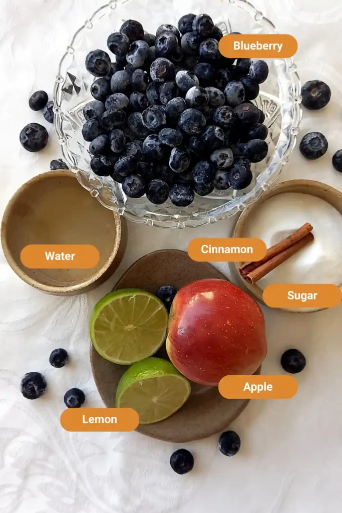 Easy Homemade Blueberry Jam Recipe (No Pectin Needed!) 9 Blueberry Jam Ingredients