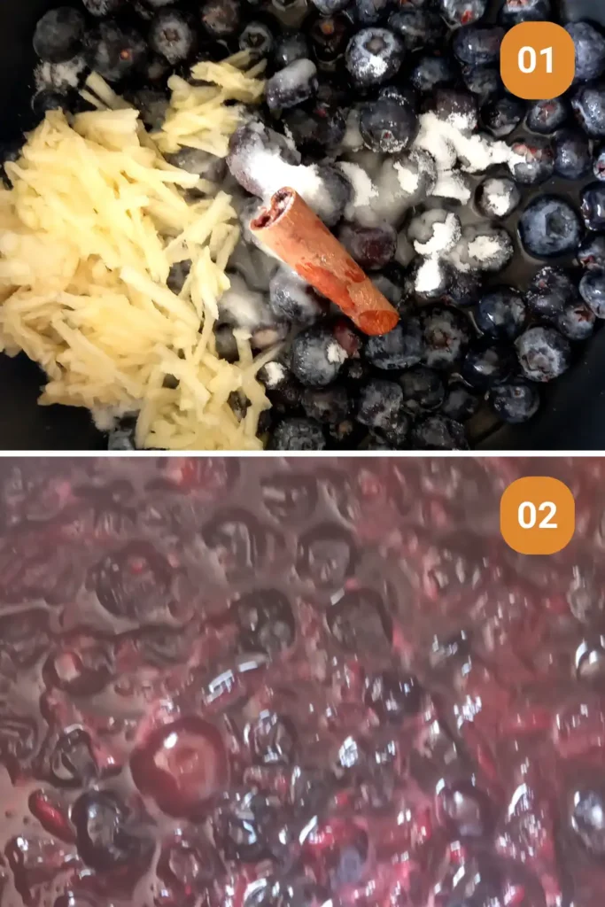 Easy Homemade Blueberry Jam Recipe (No Pectin Needed!) 10 Blueberry Jam Preparation 01