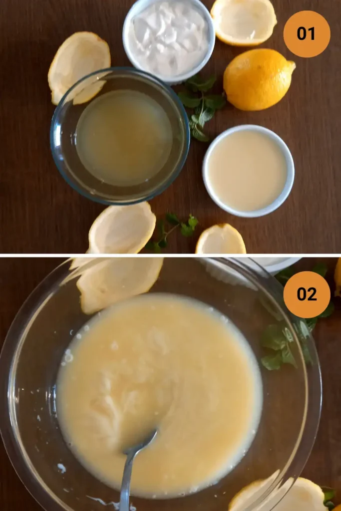 Lemon Mousse: A 3-Ingredient No-Bake Summer Dessert 13 Lemon Mousse Preparation 01