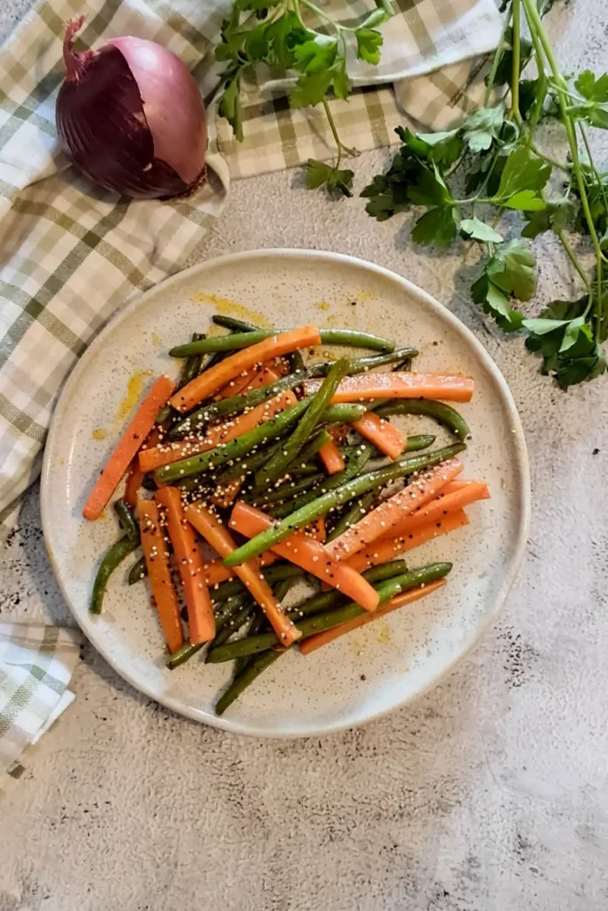 Green Beans and Carrots Recipe Featured 05