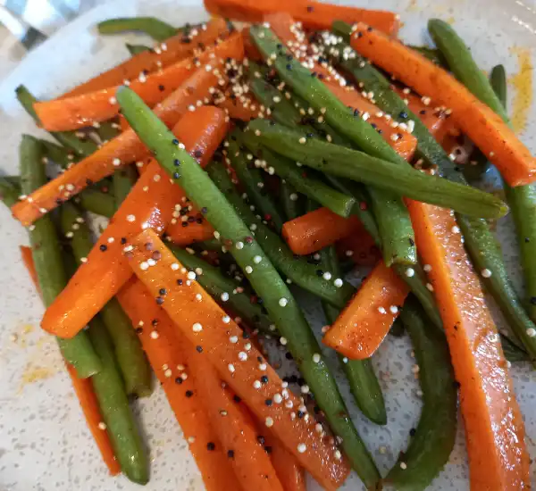 Green Beans and Carrots Prep 05