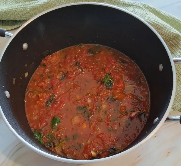 Best Homemade Tomato Sauce With Fresh Tomatoes – Quick & Freezer-Friendly 17 Homemade Tomato Sauce With Fresh Tomatoes Prep 05