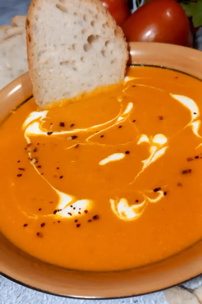Roasted Tomato Soup with a Carrot Twist: Comfort in a Bowl 20 Roasted Tomato Soup Featured Pin 01