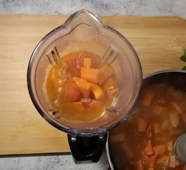 Roasted Tomato Soup with a Carrot Twist: Comfort in a Bowl 26 Roasted Tomato Soup Preparation 5