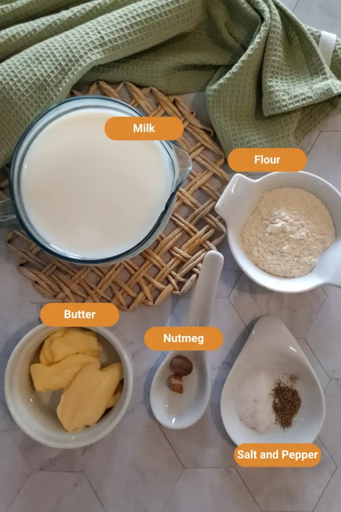 Easy Bechamel Sauce (Classic White Sauce Recipe for Lasagna & More) 22 Easy Bechamel Sauce Ingredients