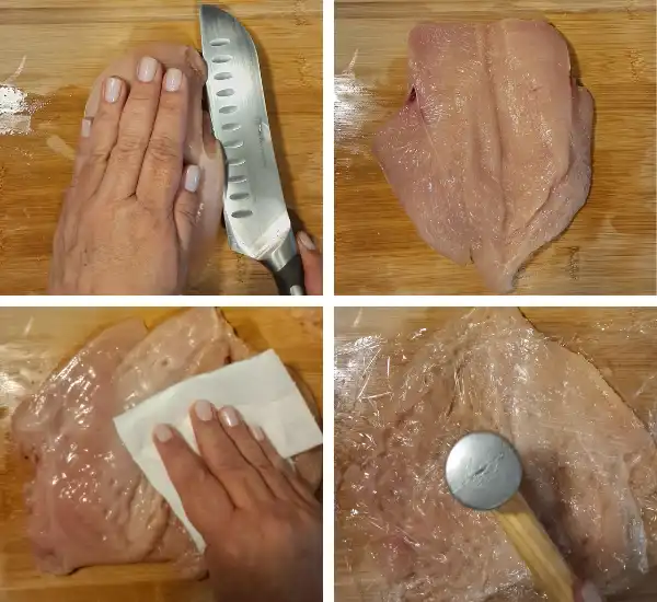 Easy Chicken Cordon Bleu Recipe with Creamy Mustard Sauce 26 Easy Chicken Cordon Bleu Recipe Prep 01