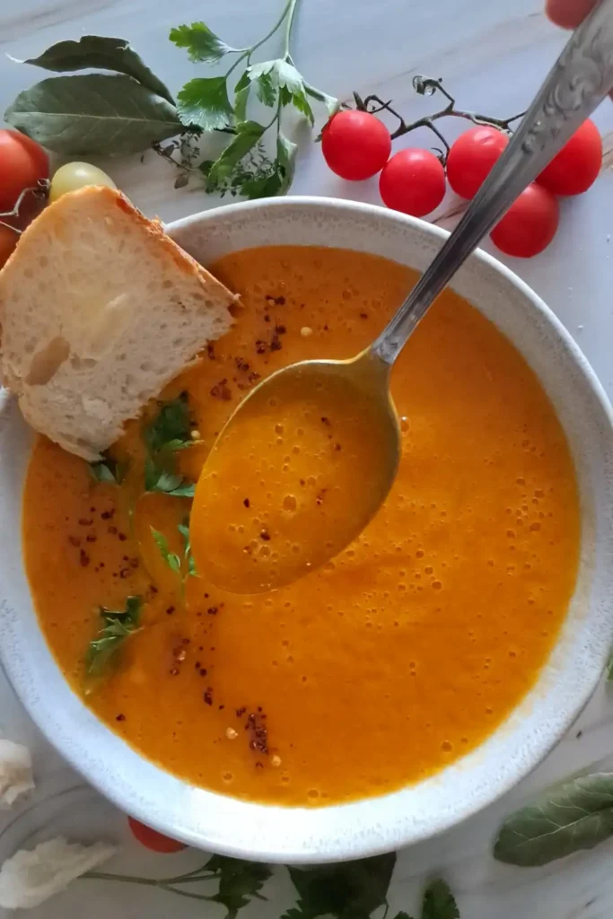 Spicy Butternut Squash Soup Featured 05