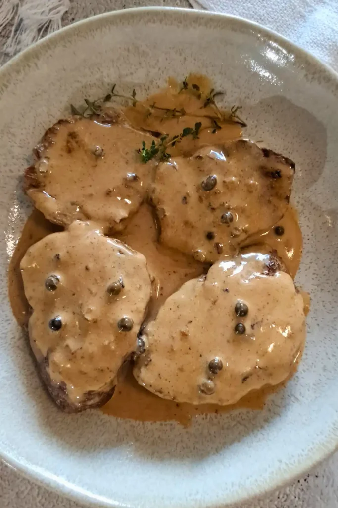 Steak Au Poivre Dinner Featured 04