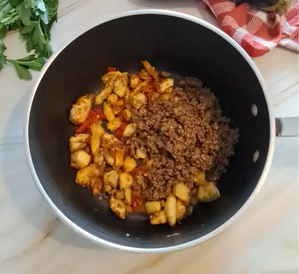 Stuffed Eggplant Recipe Prep 07
