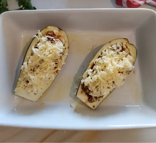 Stuffed Eggplant Recipe Prep 14