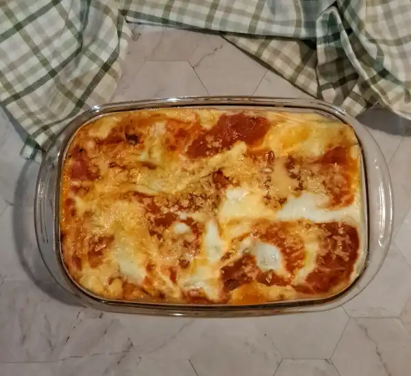 Easy Vegetarian Lasagna Recipe with Zucchini & Mushrooms 35 Vegetarian Lasagna Recipe Prep 09