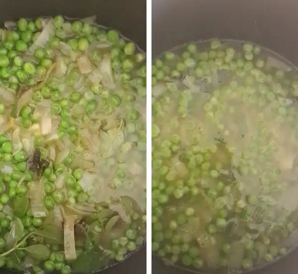 Easy Green Pea Soup Recipe with Fresh Basil — A Bright, Creamy Twist 22 Easy Green Pea Soup Prep 03