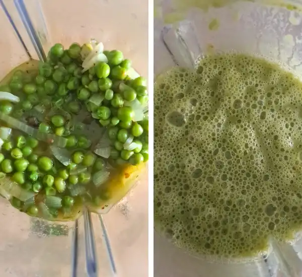 Easy Green Pea Soup Recipe with Fresh Basil — A Bright, Creamy Twist 23 Easy Green Pea Soup Prep 05