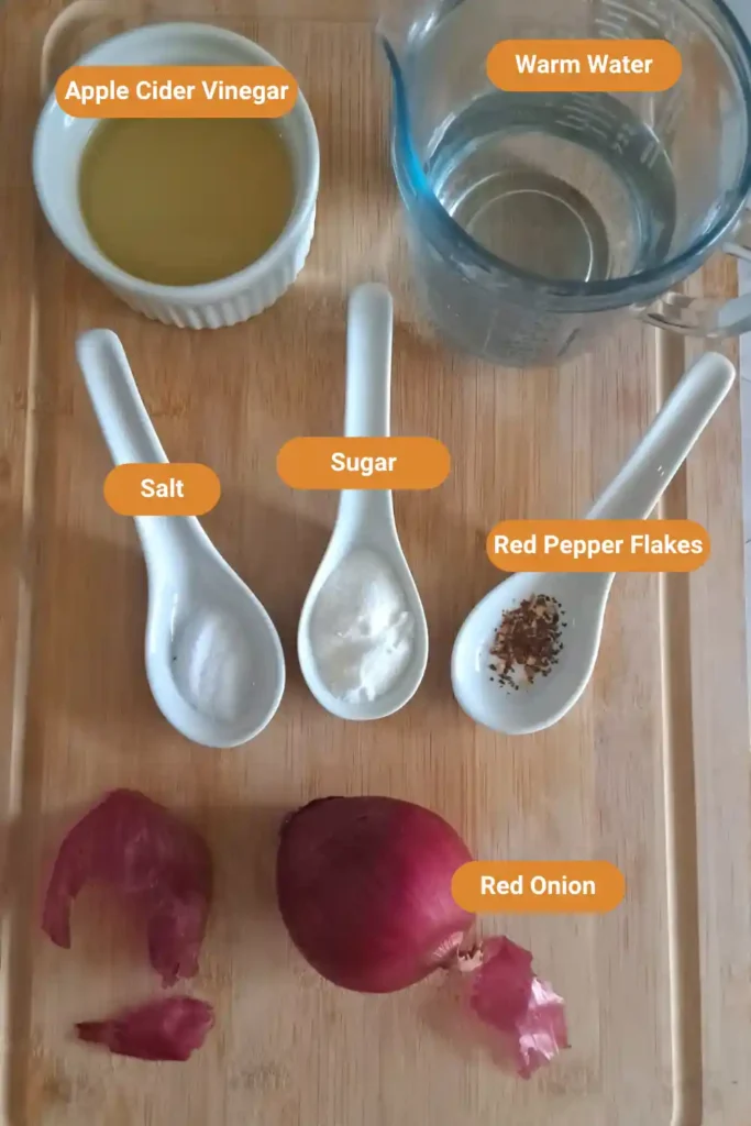 Easy Pickled Red Onions Recipe (No Canning Needed!) 19 Pickled Red Onions Ingredients