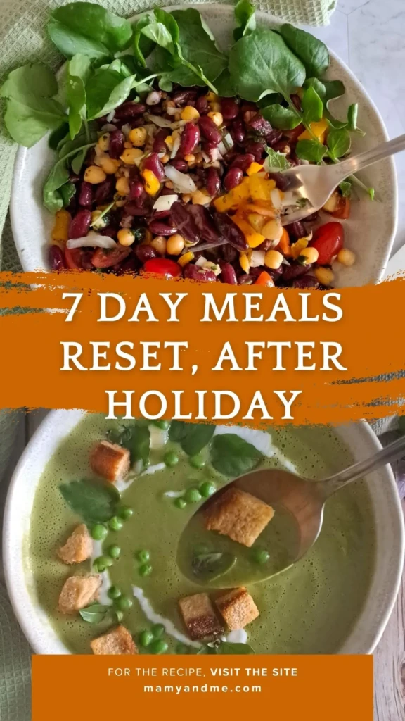 7-Day Clean Eating Meal Plan After the Holidays — Reset Your Body with Wholesome Dinners 3 Clean Eating Meal Plan 4