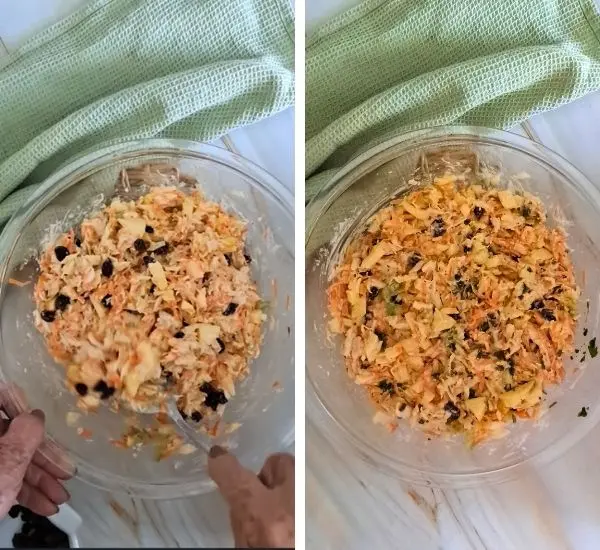 Easy and Fresh Chicken Salad with Cranberries and Apples 18 Chicken Salad With Cranberries Prep 02