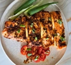 Glazed Salmon with Soy Sauce Featured 01