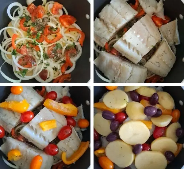 One-Pot Cod Fish Recipe with Potatoes Prep 02