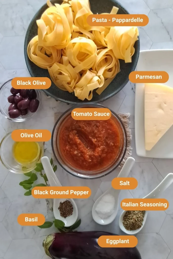 Pasta Alla Norma Ingredients