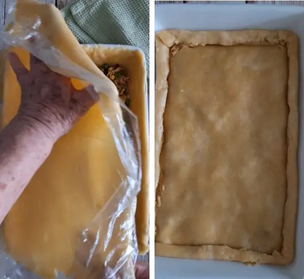 Easy Chicken Pie with Homemade Crust – Soft, Golden & Full of Flavor 34 chicken pie with homemade crust prep 05a