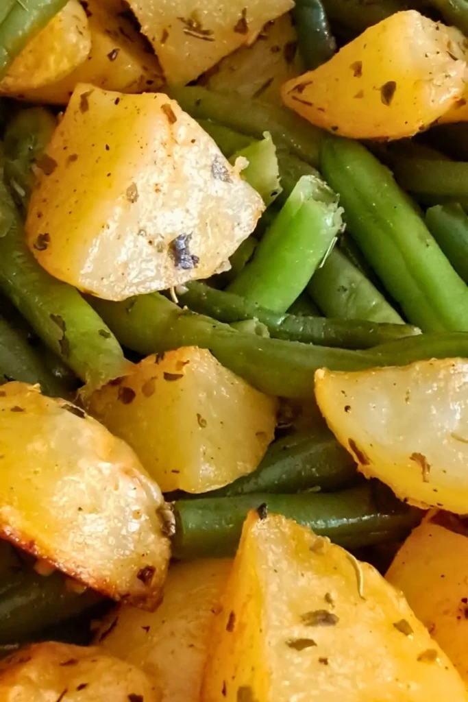 Roasted Green Beans and Potatoes Featured 03